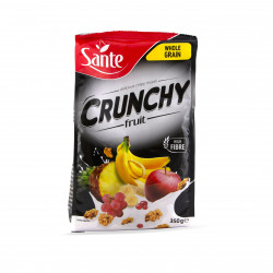 Sante Crunchy z owocami 350g płatki zbożowe