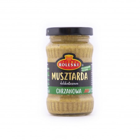 Roleski musztarda chrzanowa 175g