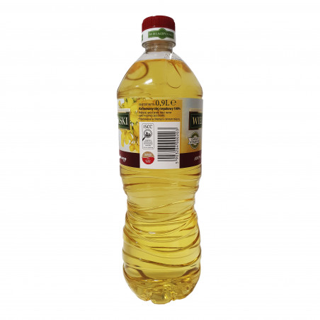 Wielkopolski olej rzepakowy 900ml