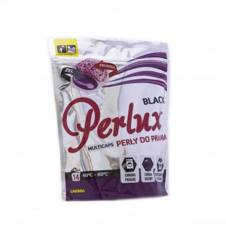 Perlux kapsułki do prania czarnego 14szt