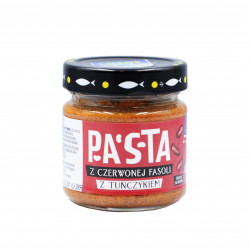 Łosoś Ustka pasta z czerwonej fasoli z tuńczykiem 170g