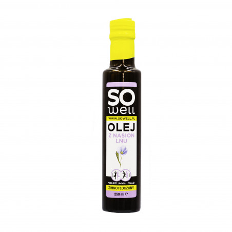 Sowell olej z nasion lnu 250ml