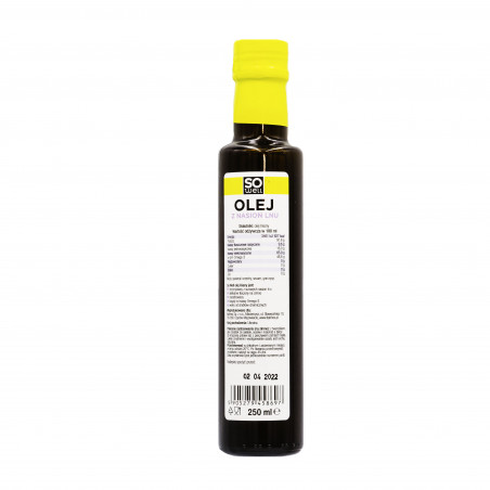 Sowell olej z nasion lnu 250ml