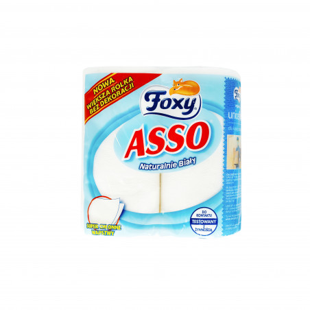 Foxy Asso ręcznik papierowy 2-warstwowy 2 rolki
