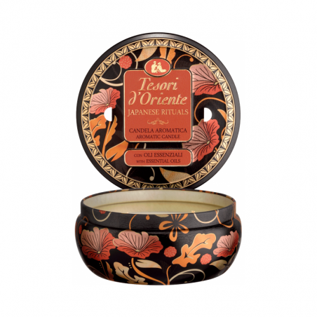 Tesori d'Oriente aromatyczna świeca zapachowa 200g japońskie rytuały