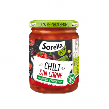 Sorella chili sin carne 380g