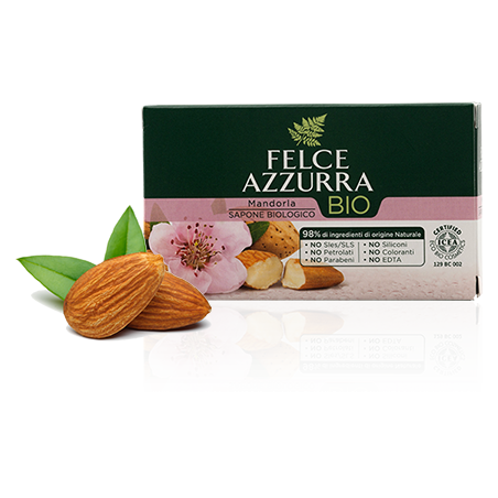 Felce Azzurra BIO mydło w kostce 125g migdał