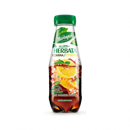 Herbapol napój 300ml herbata czarna i cytryna