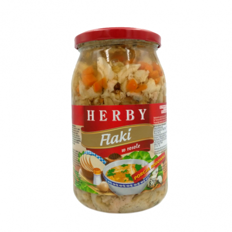 Herby flaki w rosole 500g