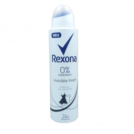 Rexona dezodorant dla kobiet 150ml invisible fresh