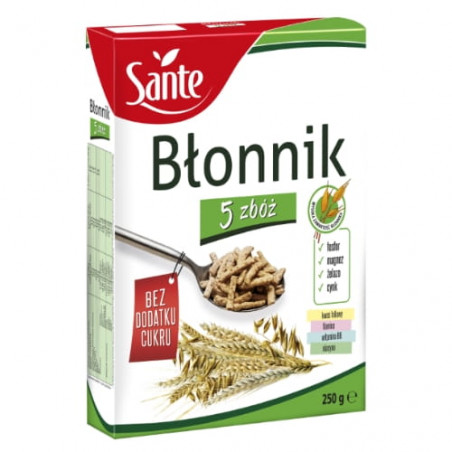 Sante błonnik 5 zbóż 250g