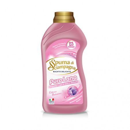 Spuma di Sciampagna płyn do prania wełny i tkanin delikatnych 800ml Puro Lana