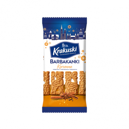 Krakuski Barbakanki korzenne herbatniki 200g